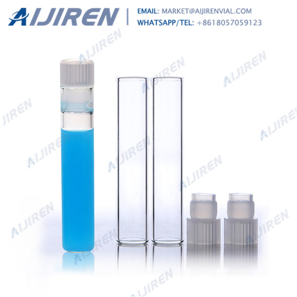 8.2×40.0mm clear shell vials poly cap for coal